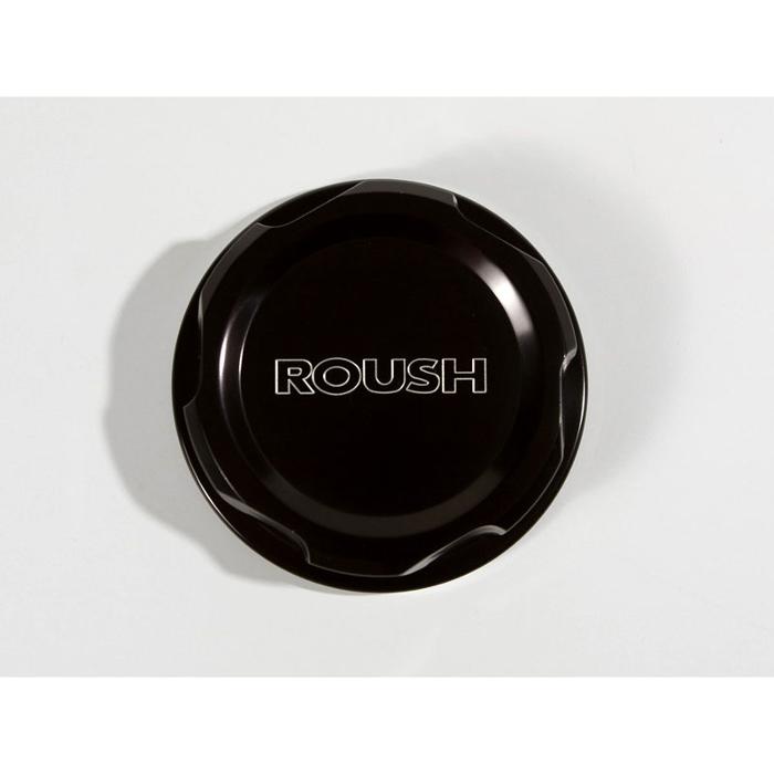 Roush Performance 2005-2010 Billet Brake Fluid Cap – Black Anodized – Mustang