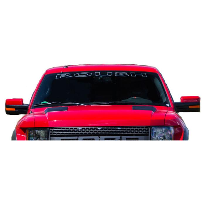 2009-2013 F-150 ROUSH Etched Glass Windshield Banner 