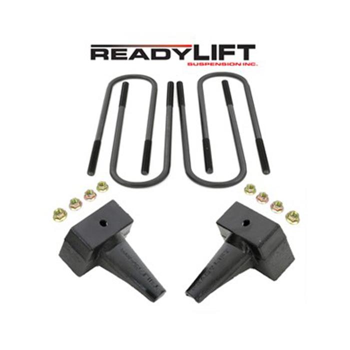 ReadyLift Ford Super Duty 4.0in Rear Block Kit - 66-2094