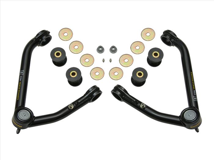 ICON 2007-2016 GM 1500, Tubular Upper Control Arm Kit w/Delta Joint, Small Taper