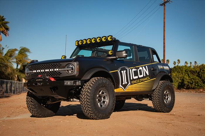 ICON 2021-2023 Ford Bronco, Rear Billet Upper Trailing Arm Kit