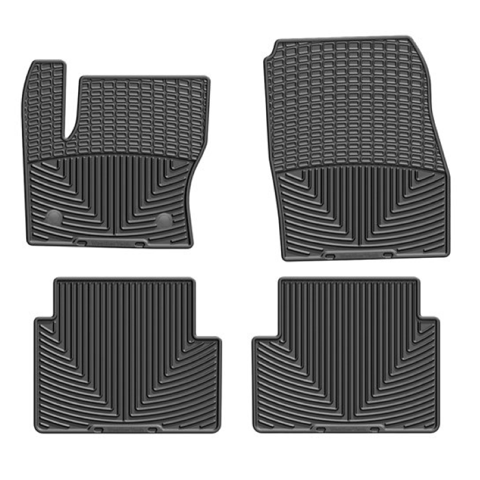 WeatherTech Floor Mats - Black 1st/2nd rows 2013-2018 Ford Escape W283-W284