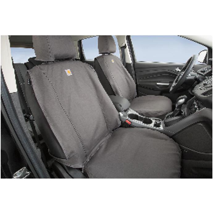 Covercraft - Front, Carhartt Gravel - 2013-2018 Ford Escape Seat Saver Seat Covers