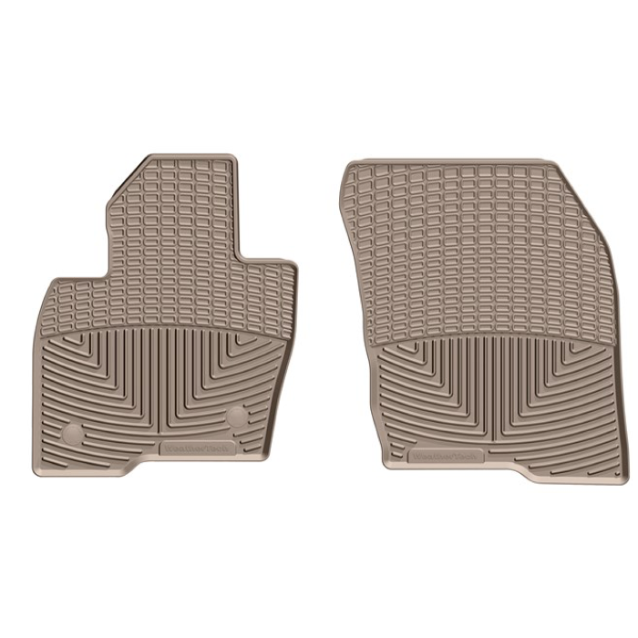 WeatherTech All-Weather Front Floor Mats - Tan 2015-2018 Ford Edge W395TN