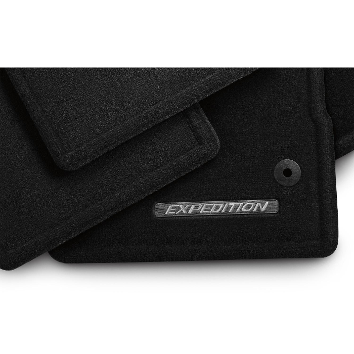 Floor Mats - Carpeted, 4-Piece, Ebony Front and Rear 2015-2018 Expedition CL1Z-7813300-AH