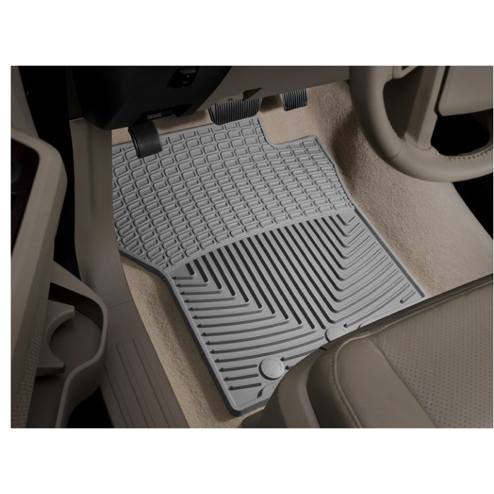 WeatherTech All-Weather Floor Mats - Gray 2-Pc. Set 2015-2018 Ford Expedition W241GR