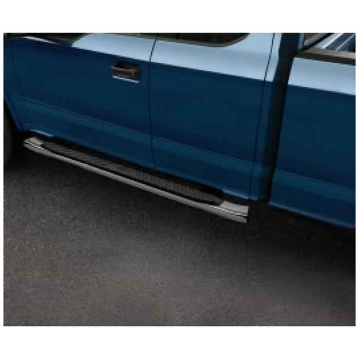 Step Bars - 5 Inch, Chromed Aluminum, Super Cab 2015-2018 Ford F-150 FL3Z-16450-BD