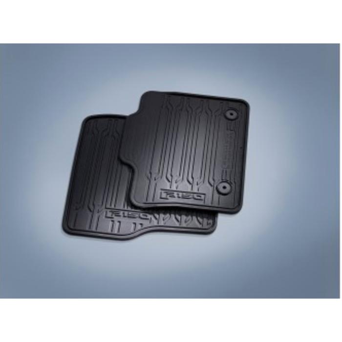 2-Piece All-Weather Thermoplastic Rubber, Front, Regular Cab, Black, 2015-2018 C-Max DM5Z-5813300-AA