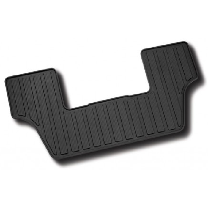 Floor Mats-All-Weather Thermoplastic Rubber, Rear 3rd Row, Full One-Piece, Black2009-2018 Ford Flex 