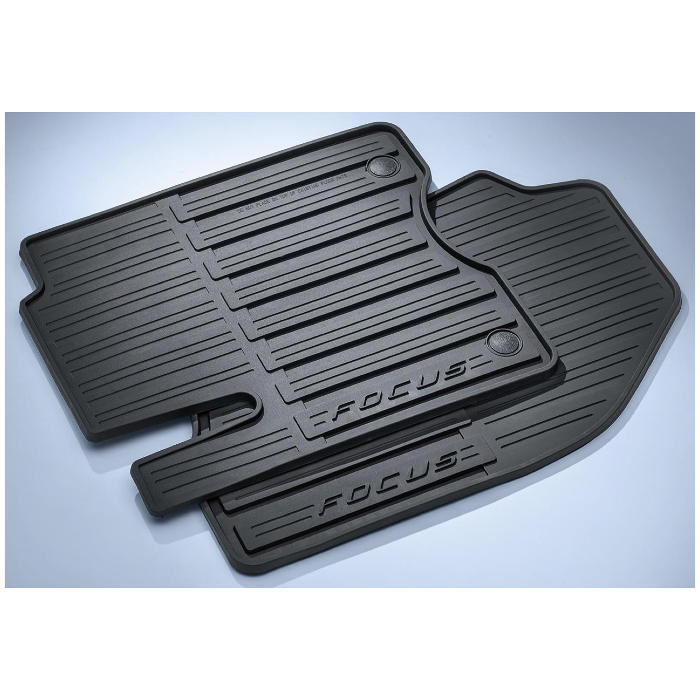 Floor Mats - All Weather Thermoplastic, 4 Piece, Black 2015-2018 Ford Focus DM5Z-5413300-AC