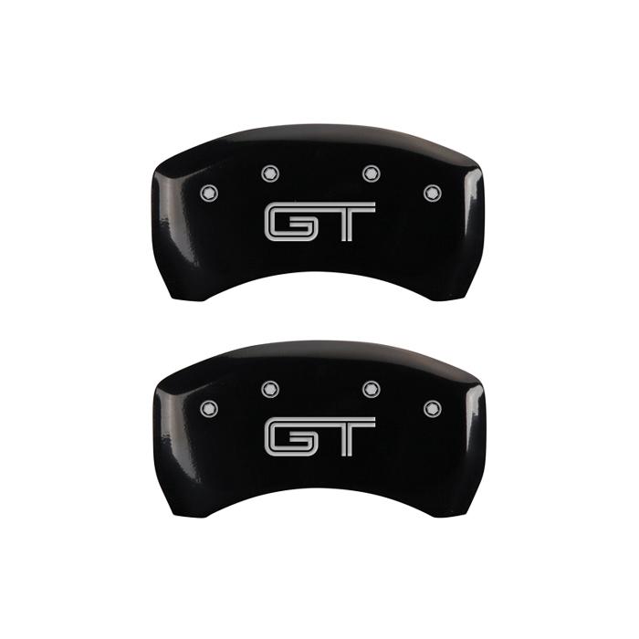  Ford Mustang Caliper Covers: Black, Mustang/GT S197 Logotype