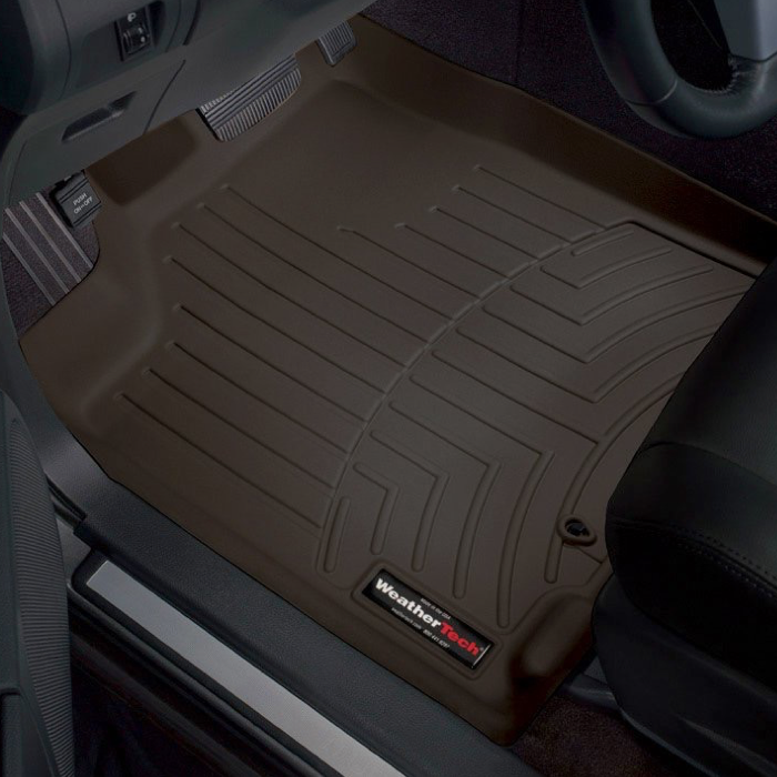 Weathertech Cocoa Floor Mats Bucket Seats 2015 2018 Ford F 150