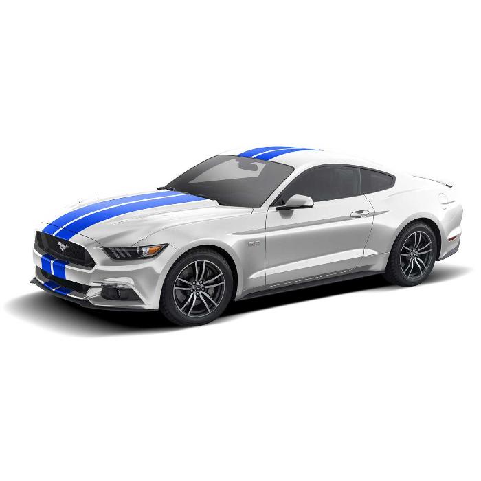 Mustang Graphics Kit - 10 In. Wide Dual Over-the-Top Stripes 2015 - 2018	Ford	Mustang VGR3Z-6320000