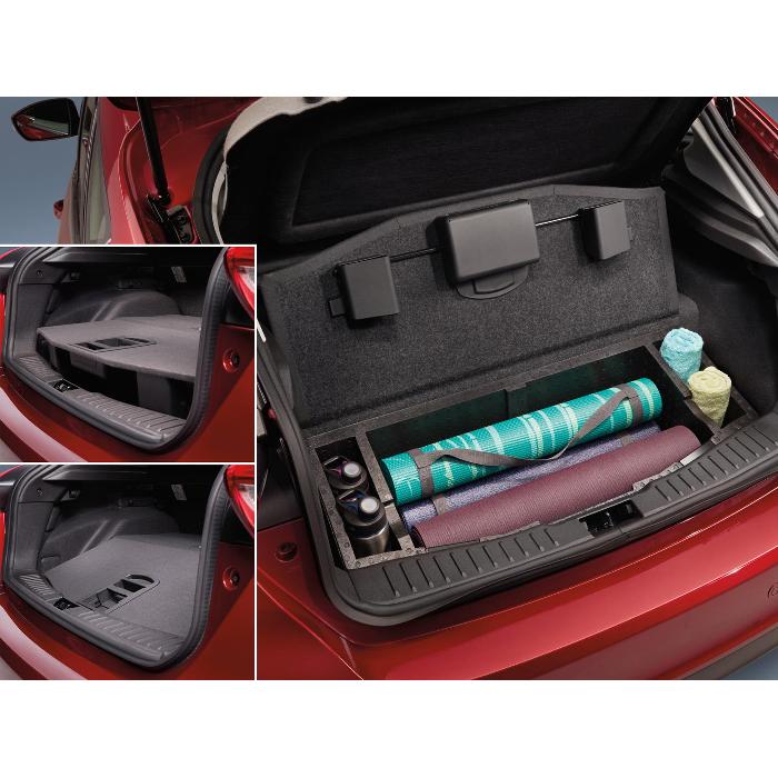 Cargo Organizer - Behind 2nd Row Seat, For Electric Vehicles 2015 - 2018	Ford	Focus H1EZ-78115A00-AA