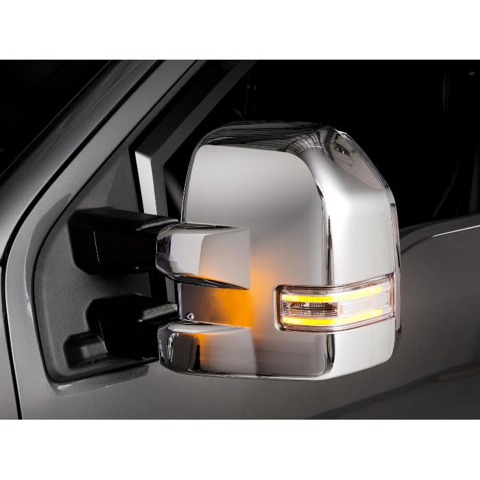 Mirror Caps - Chrome, For Trailer Tow Mirrors, Not For Use With Lariat 2015 - 2018	Ford	F-150 VFL3Z-