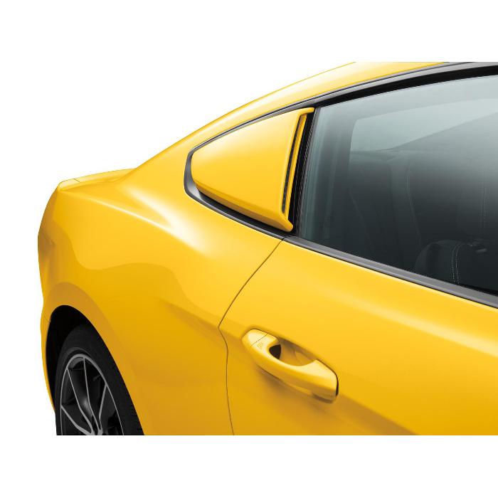 Scoops - Quarter Window, Triple Yellow 2015 - 2018	Ford	Mustang	VHR3Z-63280B10-AD