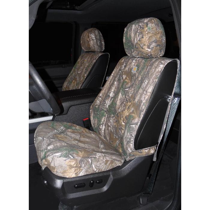 RealTree Protective Seat Covers by Covercraft®, Front Captains Chairs, RealTree Green