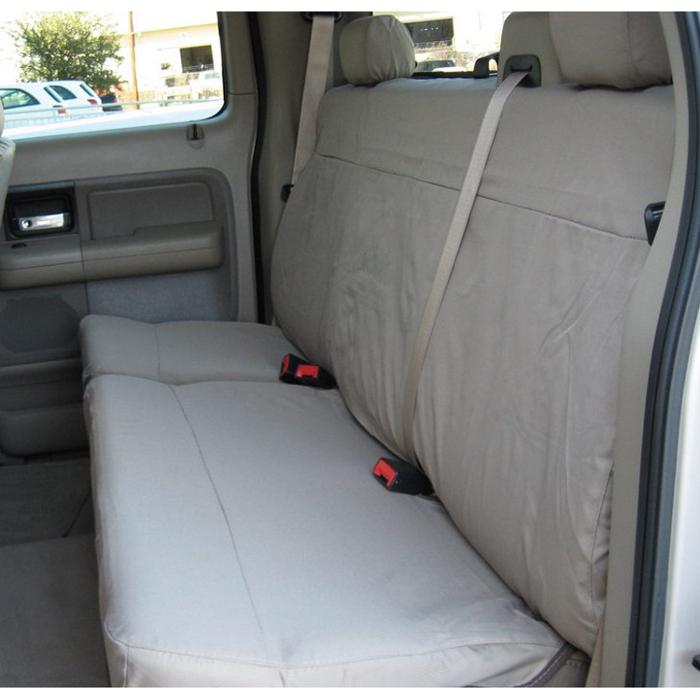 Seat Covers by Covercraft - Rear 60/40, Crew Cab, Without Armrest, Charcoal