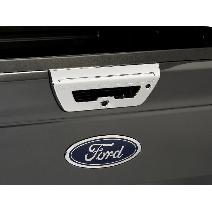 Tailgate Latch Trim - Chrome, Bezel Only, Power Latch 2015 - 2018	Ford	F-150 VFL3Z-1522404-E