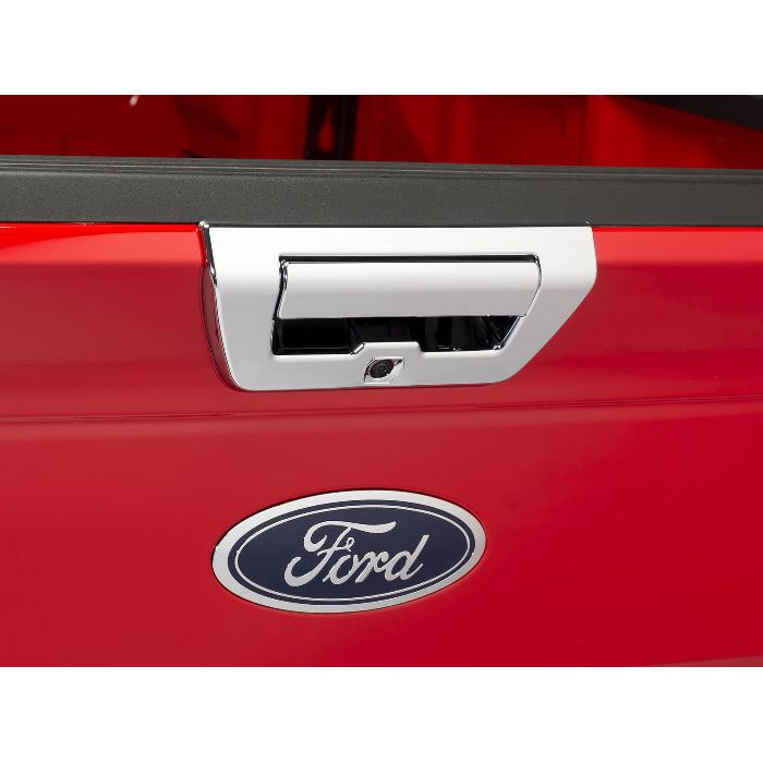 Tailgate Latch Trim - Chrome, Handle and Bezel, Manual Latch 2015 - 2018	Ford	F-150	VFL3Z-1522404-C