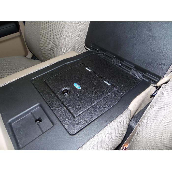 Vehicle Safe by Console Vault - Arm Rest Console, Split Bench Front Seat 2015 - 2018	Ford	F-150	