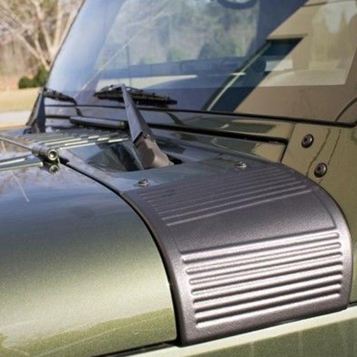 Exterior Rugged Ridge Jeep Cowl Cover 