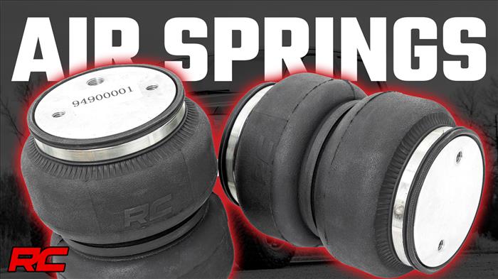 Air Spring Kit 6-7.5 Inch Lift with Onboard Air Compressor 07-18 Chevy/GMC 1500 2WD/4WD Rough Country