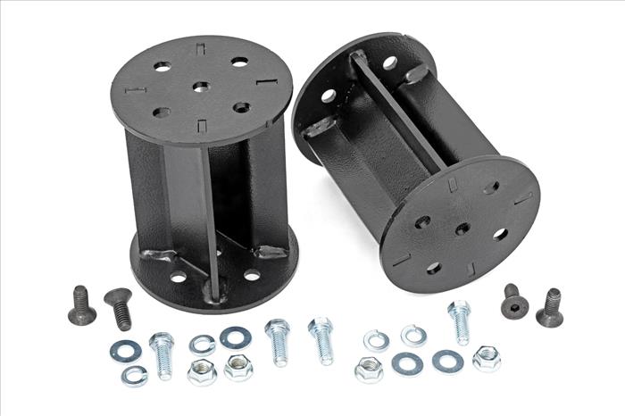 Air Spring Kit w/compressor Wireless Controller 6-7.5 Inch Lift Kit Silverado/Sierra 1500 (07-18) Rough Country