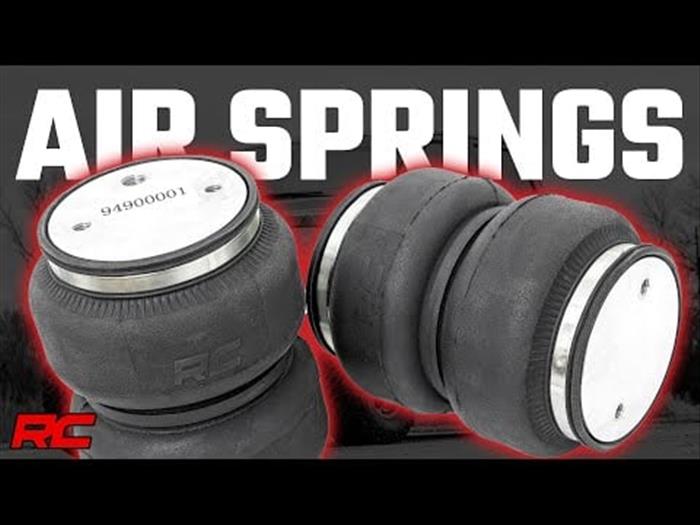 Air Spring Kit 6 Inch Lift without Onboard Air Comprsseor 01-10 Chevy/GMC 2500HD Rough Country