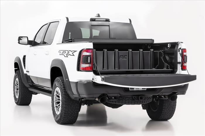 Truck Bed Cargo Storage Box Easy Access 56 Inch Wide Fits Full-Sized Trucks Rough Country