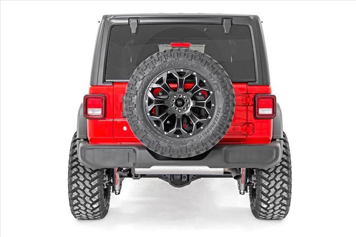 Tire Carrier Relocation Plate No Prox Jeep Wrangler JL (18-26)/Wrangler Unlimited (18-26) Rough Country