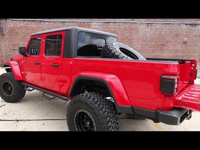 Bed Mounted Tire Carrier 20 Jeep Gladiator Rough Country
