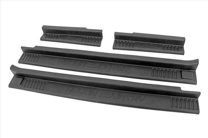 Jeep Front & Rear Entry Guards 07-18 Wrangler JK Rough Country