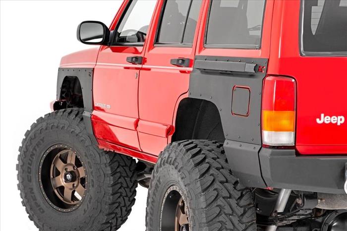 Jeep Rear Upper and Lower Quarter Panel Armor 84-96 Cherokee XJ Rough Country