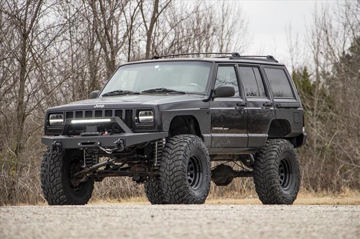 Lower Door Armor 4 Door Jeep Cherokee XJ 2WD/4WD (1984-2001) Rough Country