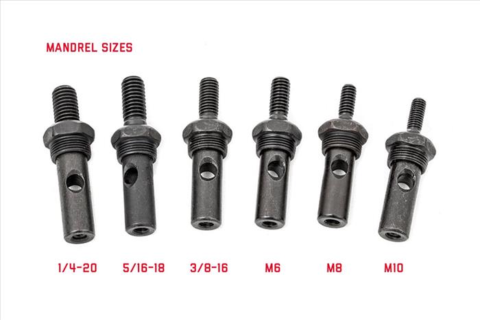 Nutsert Tool Kit 10 Piece System W/Quick Change Mandrel Set Rough Country