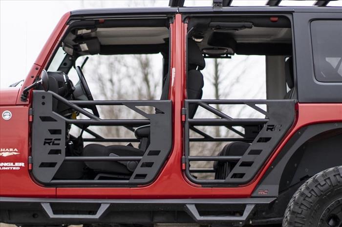 Jeep Front & Rear Steel Tube Doors 07-18 Wrangler JK Rough Country