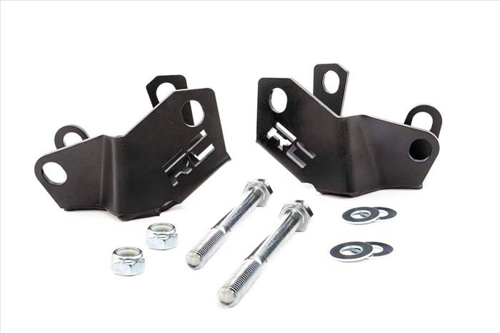 Jeep Rear Lower Control Arm Skid Plate Kit 18-20 Wrangler JL Rough Country
