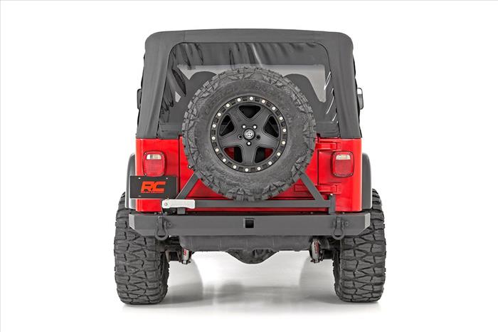 Rear Bumper Tire Carrier Jeep Wrangler TJ (97-06)/Wrangler Unlimited (04-06) Rough Country