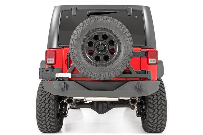 Rear Bumper Rock Crawler Tire Carrier Jeep Wrangler JK/Wrangler Unlimited (07-18) Rough Country