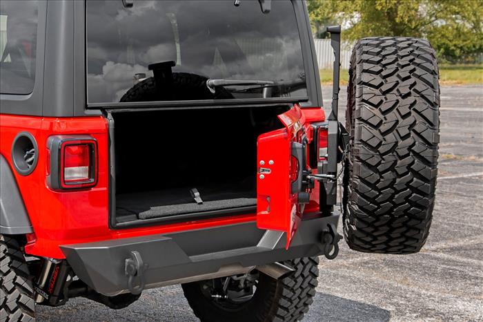 Jeep JL Rear Trail Bumper with Tire Carrier For 18-Pres Wrangler JL 4WD Rough Country