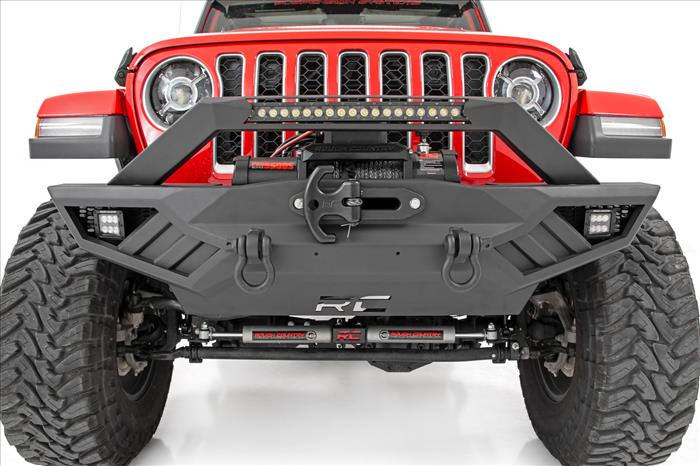 Jeep Full Width Off-Road Front Bumper For JKJL Gladiator JT Rough Country