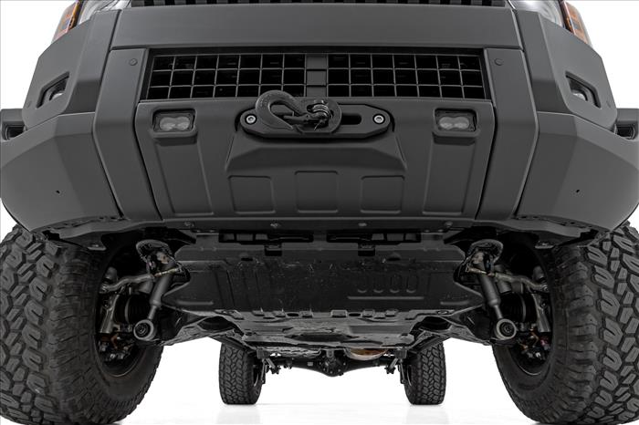 Hidden Winch Mount Yellow SAE PRO1200S Toyota Land Cruiser 4WD (24-26) Rough Country