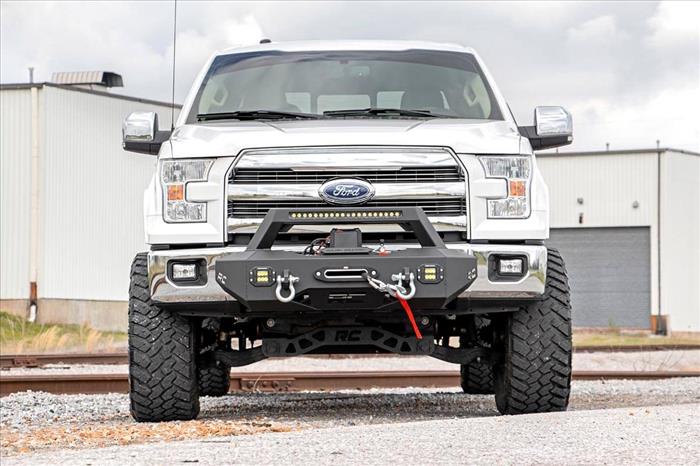 EXO Winch Mount Kit Ford F-150 2WD/4WD (2009-2025) Rough Country