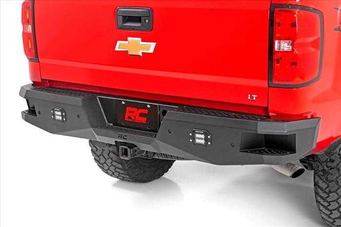 Chevy Heavy-Duty Rear LED Bumper 07-18 Silverado 1500 Rough Country