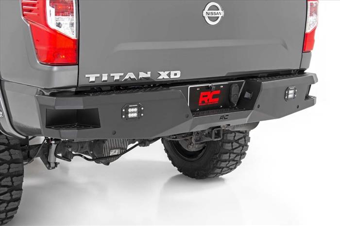 Nissan Heavy-Duty Rear LED Bumper 16-20 Titan XD Rough Country
