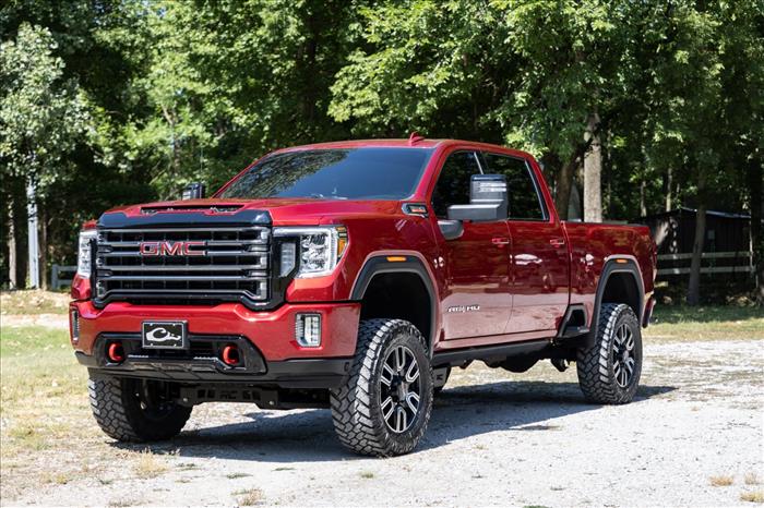 5 Inch Lift Kit Torsion Drop w/ Overloads Silverado/Sierra 2500HD/3500HD (20-26) Rough Country