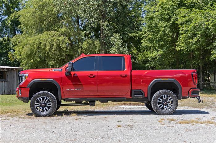 5 Inch Lift Kit Torsion Drop M1 w/ Overloads Silverado/Sierra 2500HD/3500HD (20-26) Rough Country