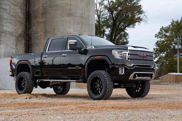 7 Inch Lift Kit NTD M1 w/ Overloads Silverado/Sierra 2500HD/3500HD (20-26) Rough Country