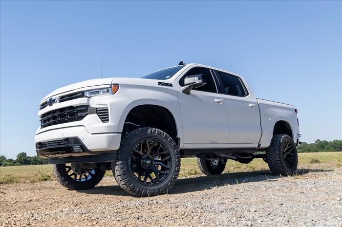 6 Inch Lift Kit Mono Leaf Rear Diesel Chevy Silverado 1500 2WD (25-26) Rough Country